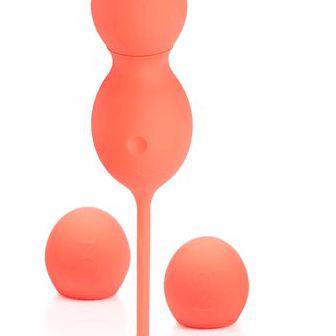 We-Vibe Kegel Exerciser We-vibe Bloom App Controlled Vibrating Kegel Balls - Coral