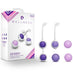 A product image showcasing a Blush Wellness Kegel Ball Training Kit for Pelvic Floor Health with progressive kegel exercise weights for pelvic floor strengthening, including a user guide and packaging.