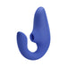 The Womanizer Blend Pleasure Air Clitoral & G-Spot Rabbit from Womanizer is a blue, ergonomically designed vibrator with a smooth, curved shape and a contoured tip. It boasts a sleek, modern appearance and provides dual stimulation for intimate use.