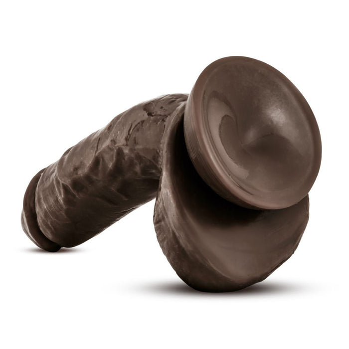 X5 Hard On 8.75 Inch Dildo - Chocolate